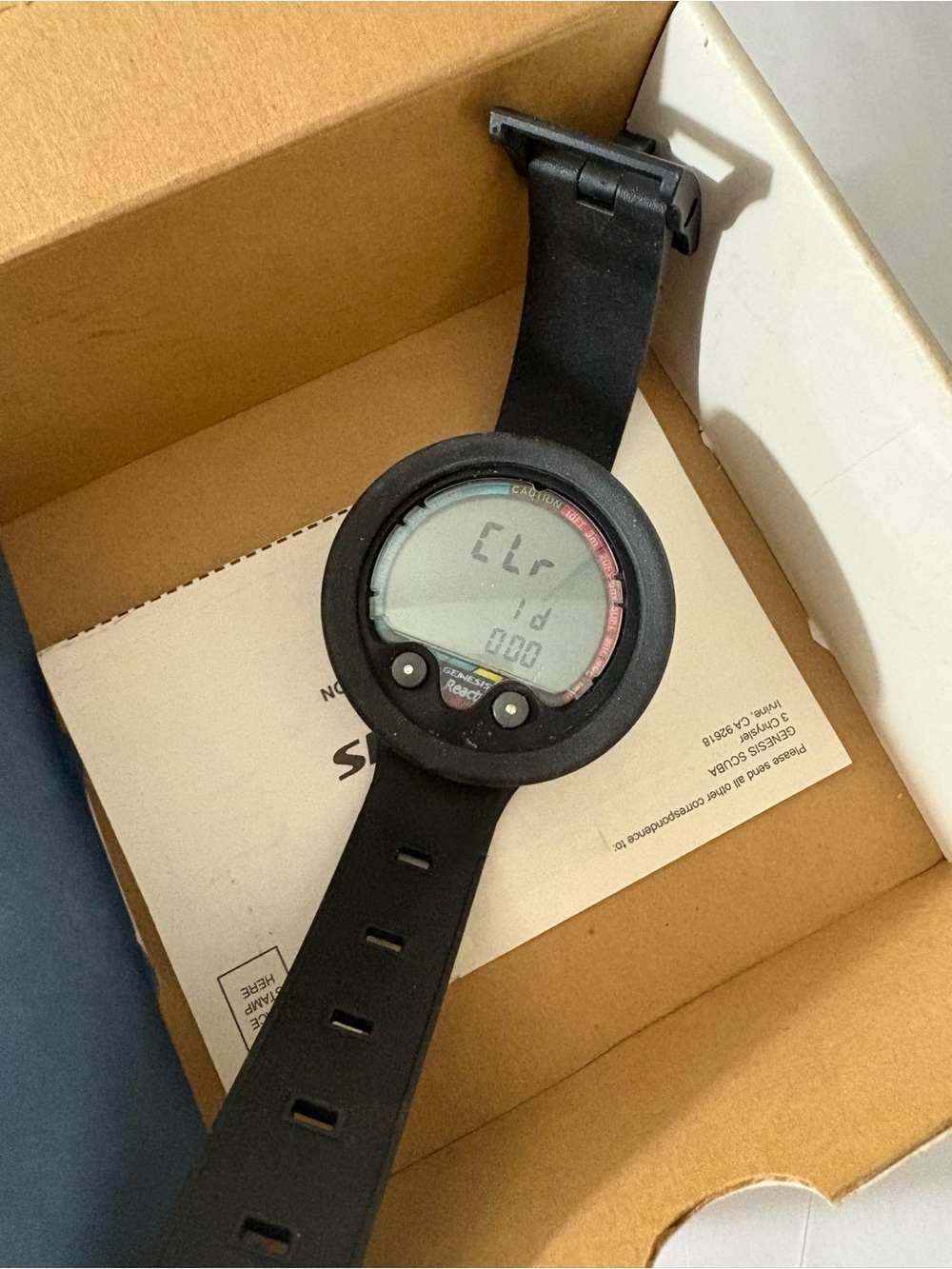 Genesis Scuba Dive Watch REACT PRO MODULE, Rev. 2D